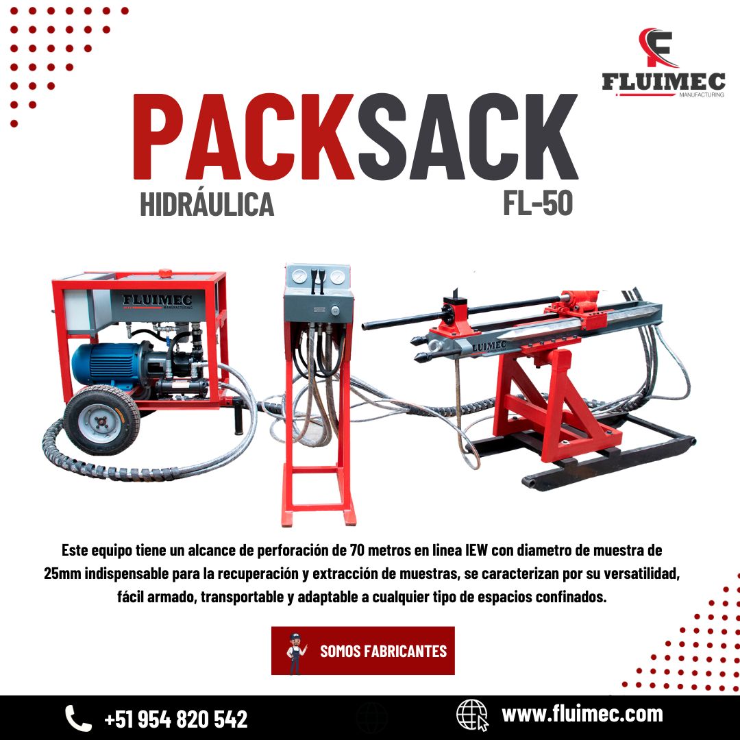 Packsack fl-50 Perforadora para extracción de muestras